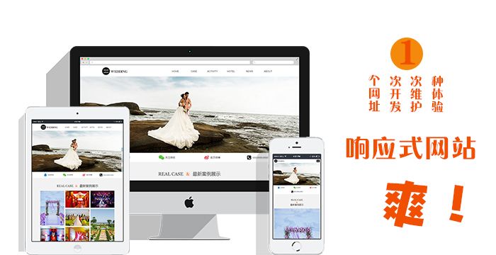 响应式网站建设效果-3e21.com
